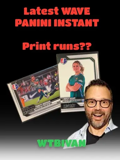 Panini Instant NWSL Cards #87-#94 Print Run Reveal!
