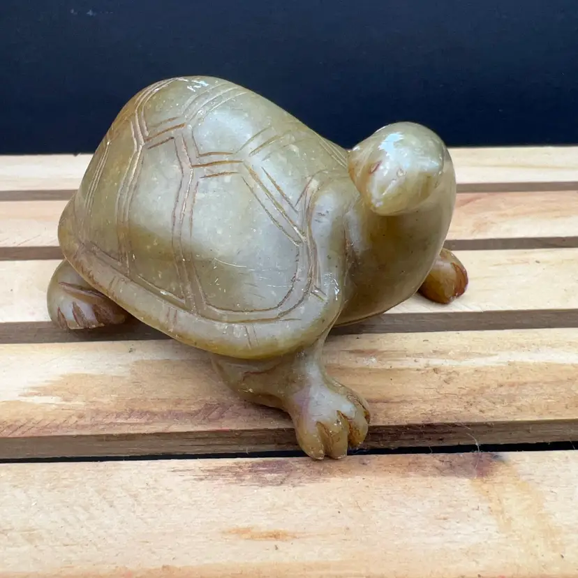 Stone Turtle Figurine