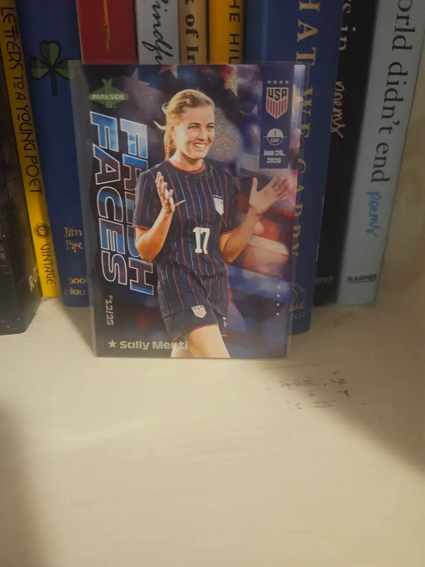Sally Menti Fresh Faces Flag /25
