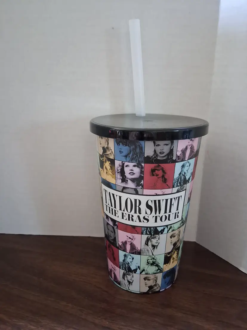 Taylor Swift The Eras Tour Souvenir Tumbler with Straw