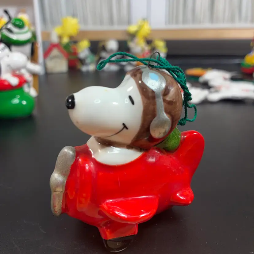 #36 - Vintage Japan Peanuts Ornament Snoopy