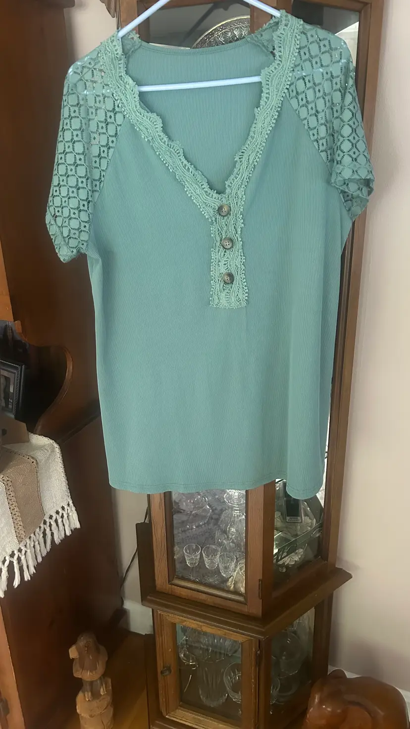 #01 Light green shirt