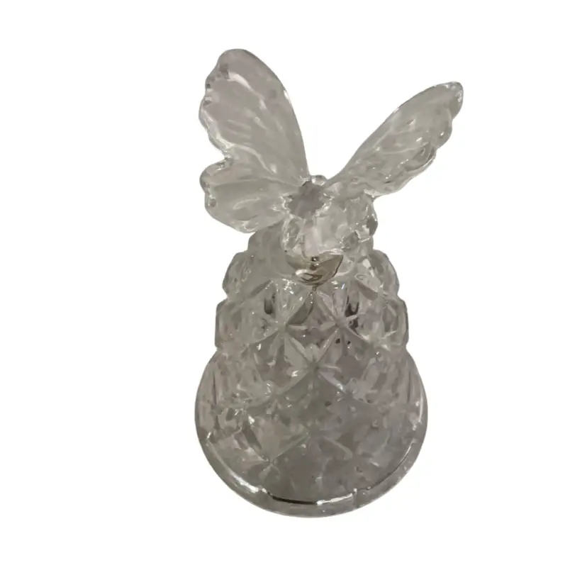 Czech Republic Crystal Butterfly Bell