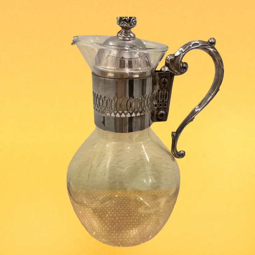 🎉Vintage Silver Plate Coffee Carafe