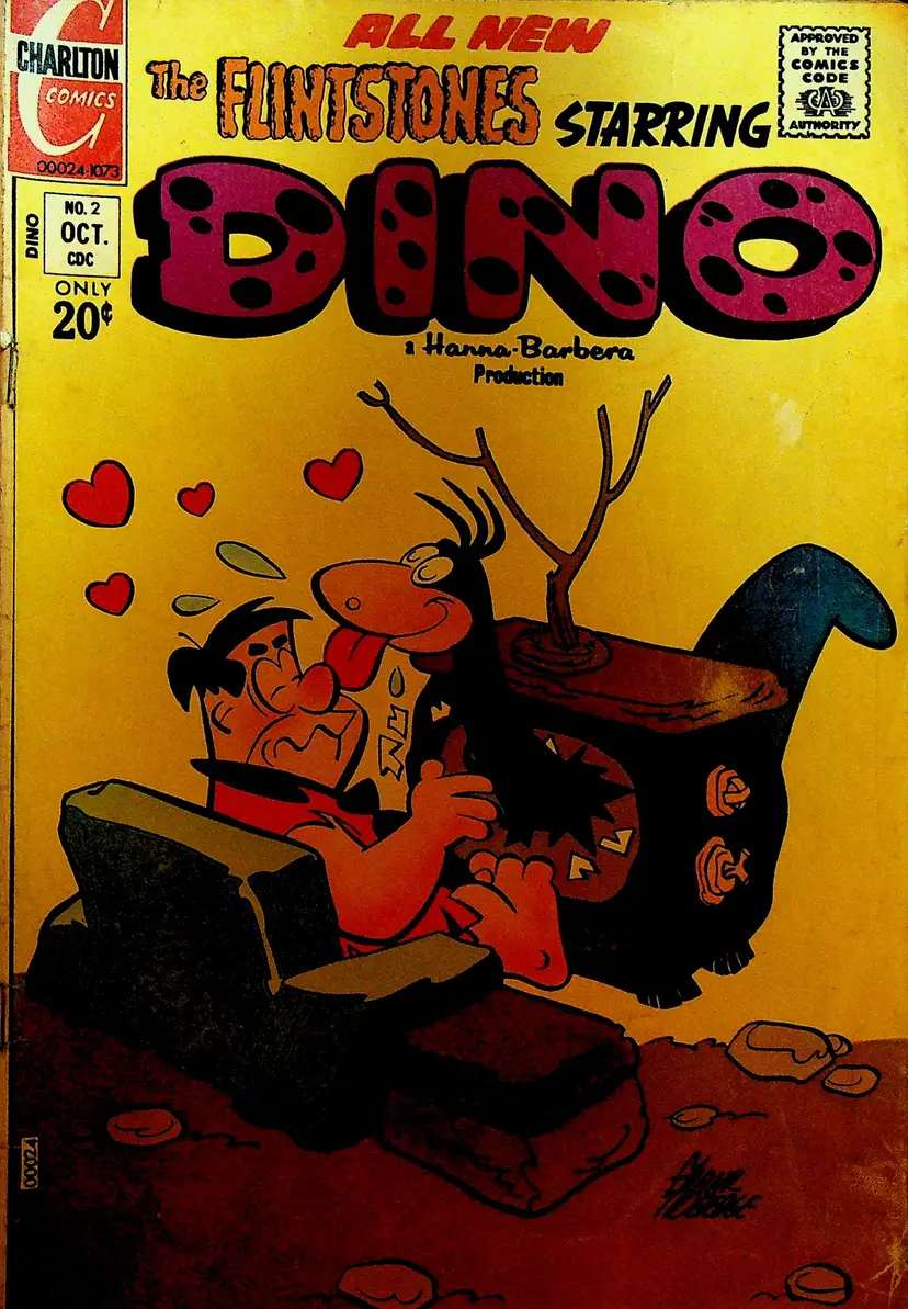 The Flintstones Starring Dino 2 Comic Book (nh)