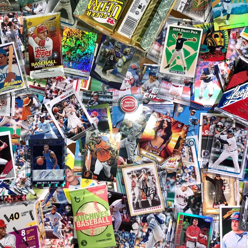Bundle Lot Of 10 Multi-Sports Cards