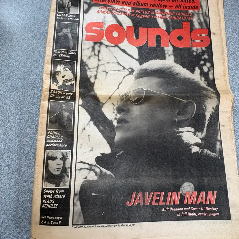 Sound Paper Magazine April 16, 1983