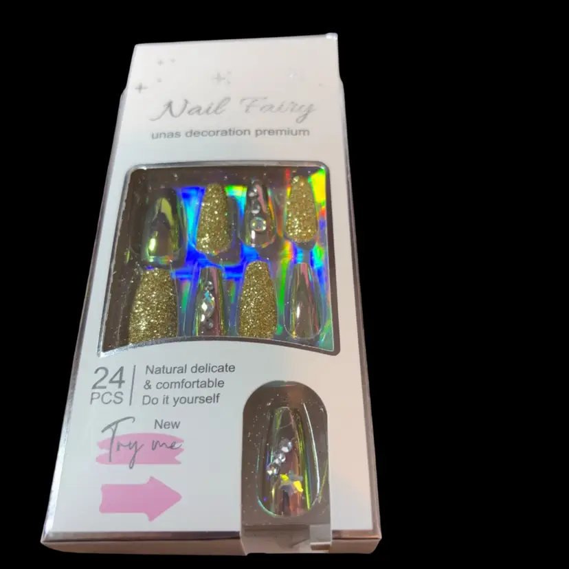 Nail Fairy 24 Pieces Natural And Delicate Comfortable Do It Yourself Nails