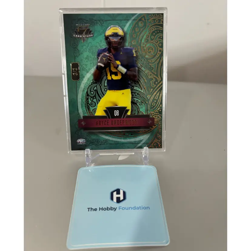 Bryce Underwood - 2026 Wildcard 7 Card Studs /3 - Michigan