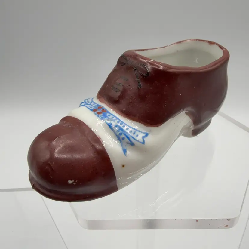Occupied Japan Men’s Porcelain Shoe