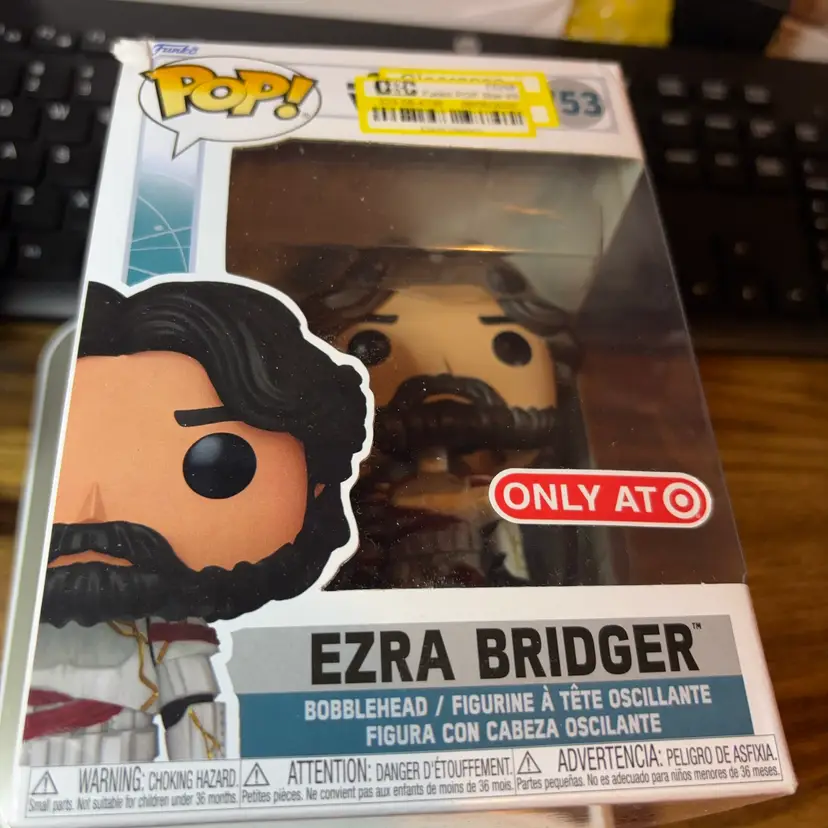 Funko Pop EZRA BRIDGER Bobble  Head Figurine