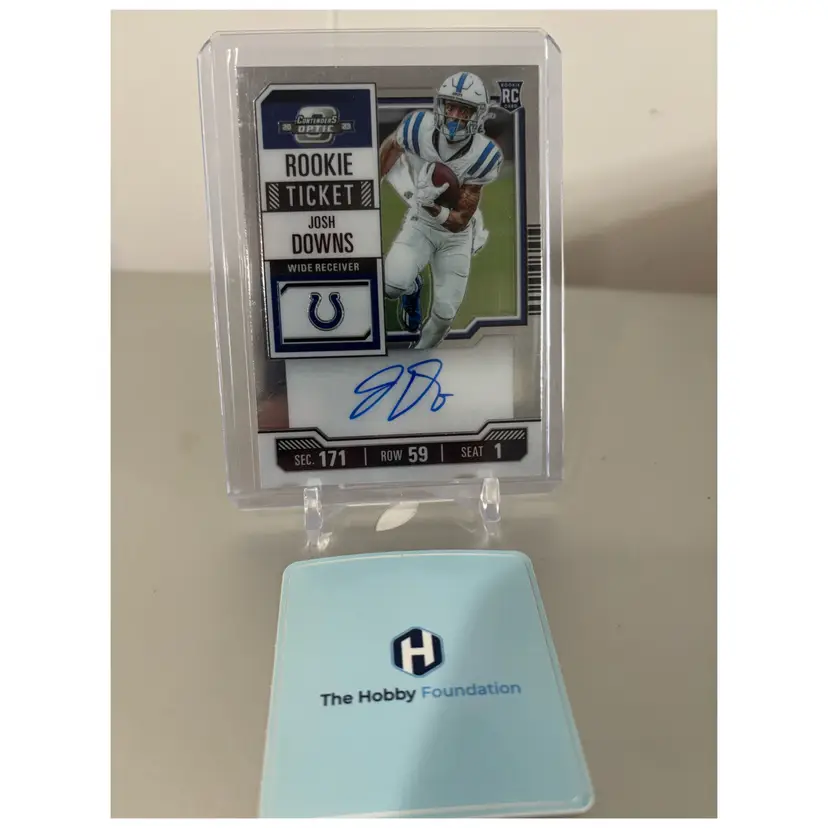 Josh Downs - 2023 Contenders Optic Auto - Indianapolis Colts