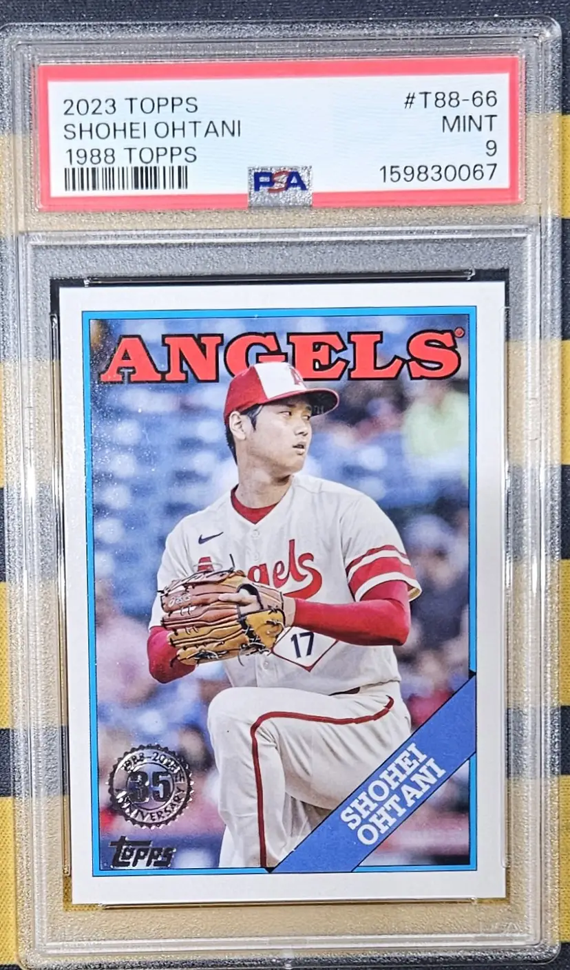 2023 Topps 1988 Shohei Ohtani PSA 9 Mint
