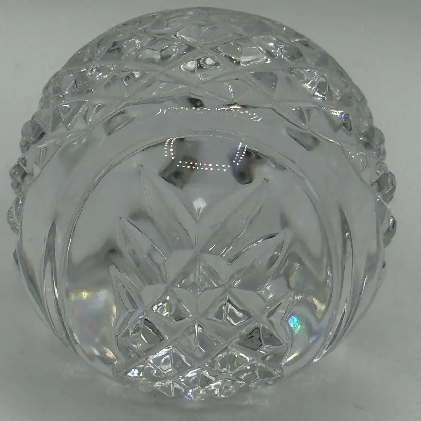 Vintage Waterford Crystal Baseball Paperweight – Signed Solid Lead Crystal