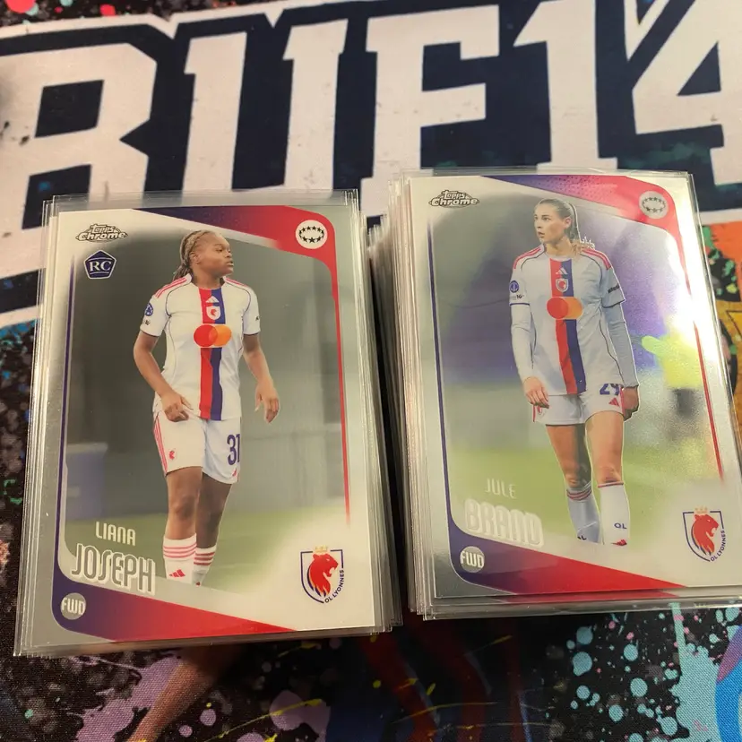 25/26 Topps Chrome UWCL Complete Base Set