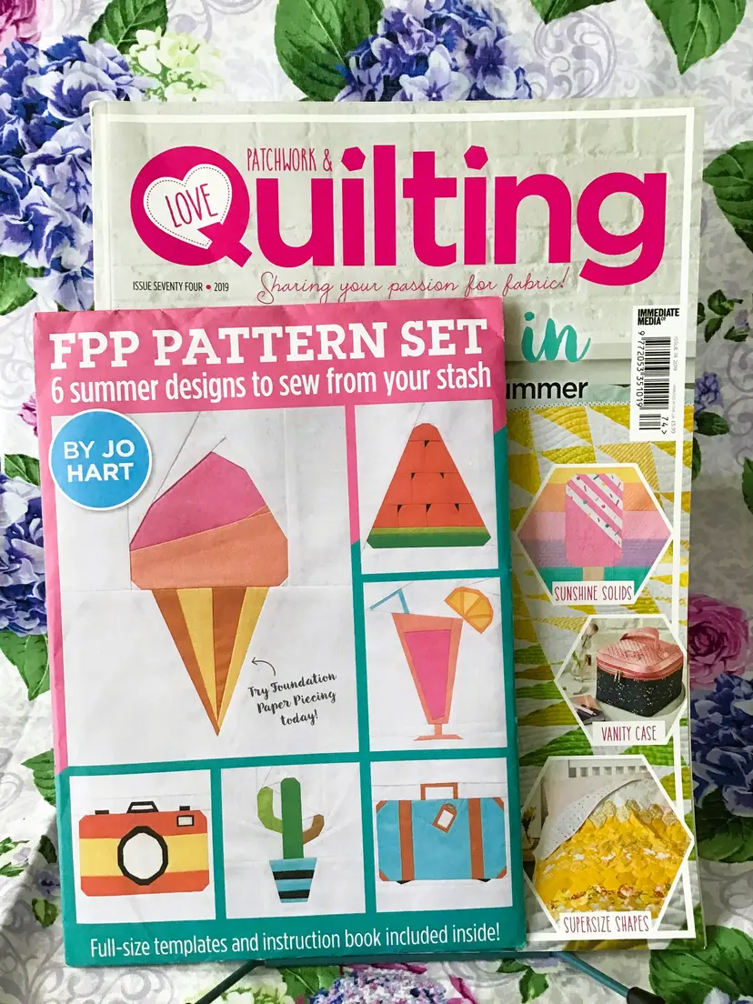 Love Patchwork & Quilting 5 Issues 2018-19 w Extras