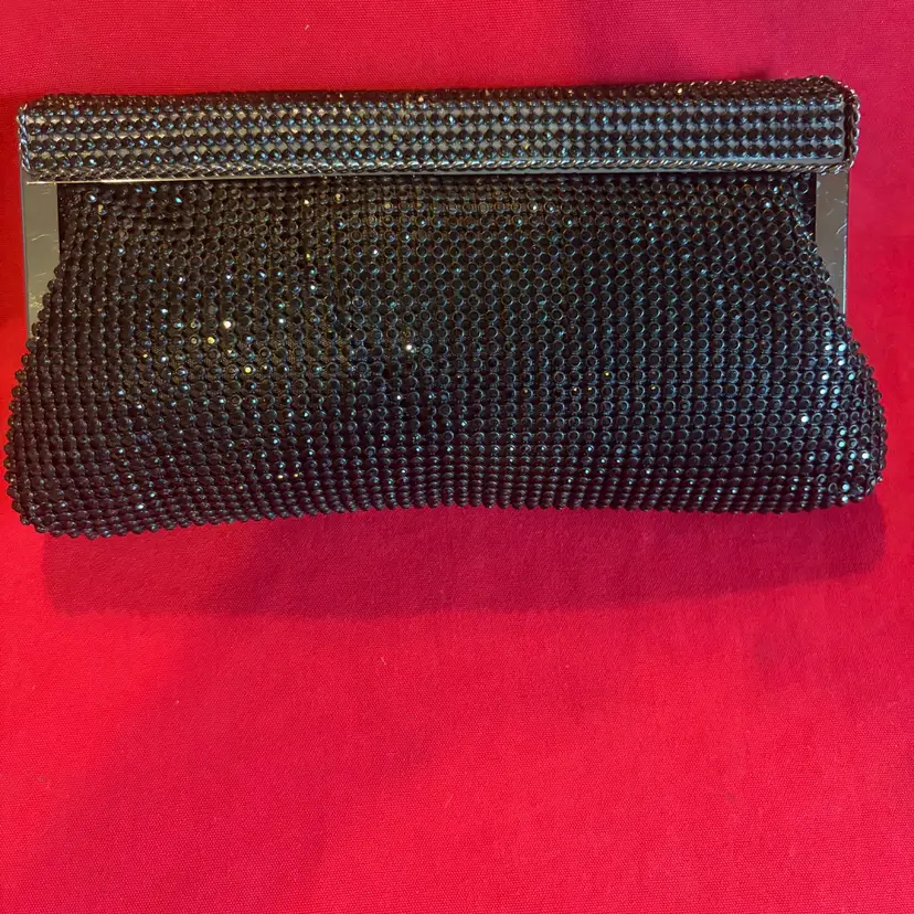 20. VTG Natasha/Nordstrom Black Stoned Evening Bag