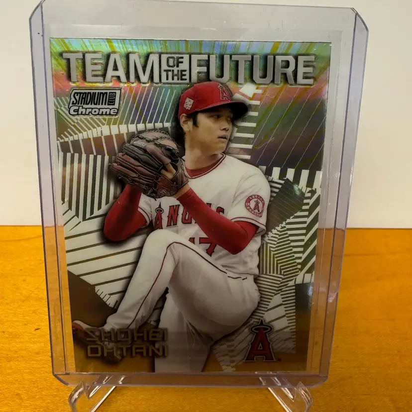 Shohei Ohtani 2022 Topps Stadium Club Chrome - Team of the Future #TOF-17 - Los Angeles Angels