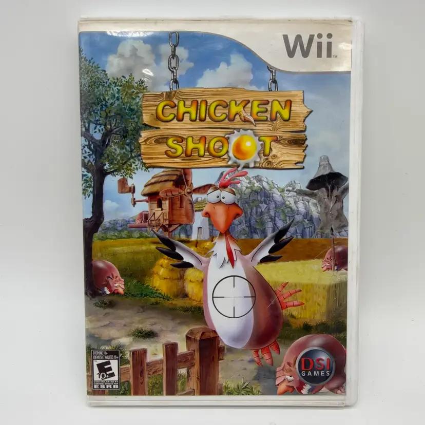 Chicken Shoot Nintendo Wii, 2007 Wii Complete Game With Manual