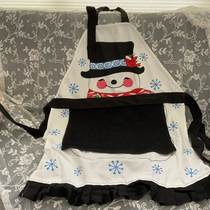 Snowman Temptaions Apron