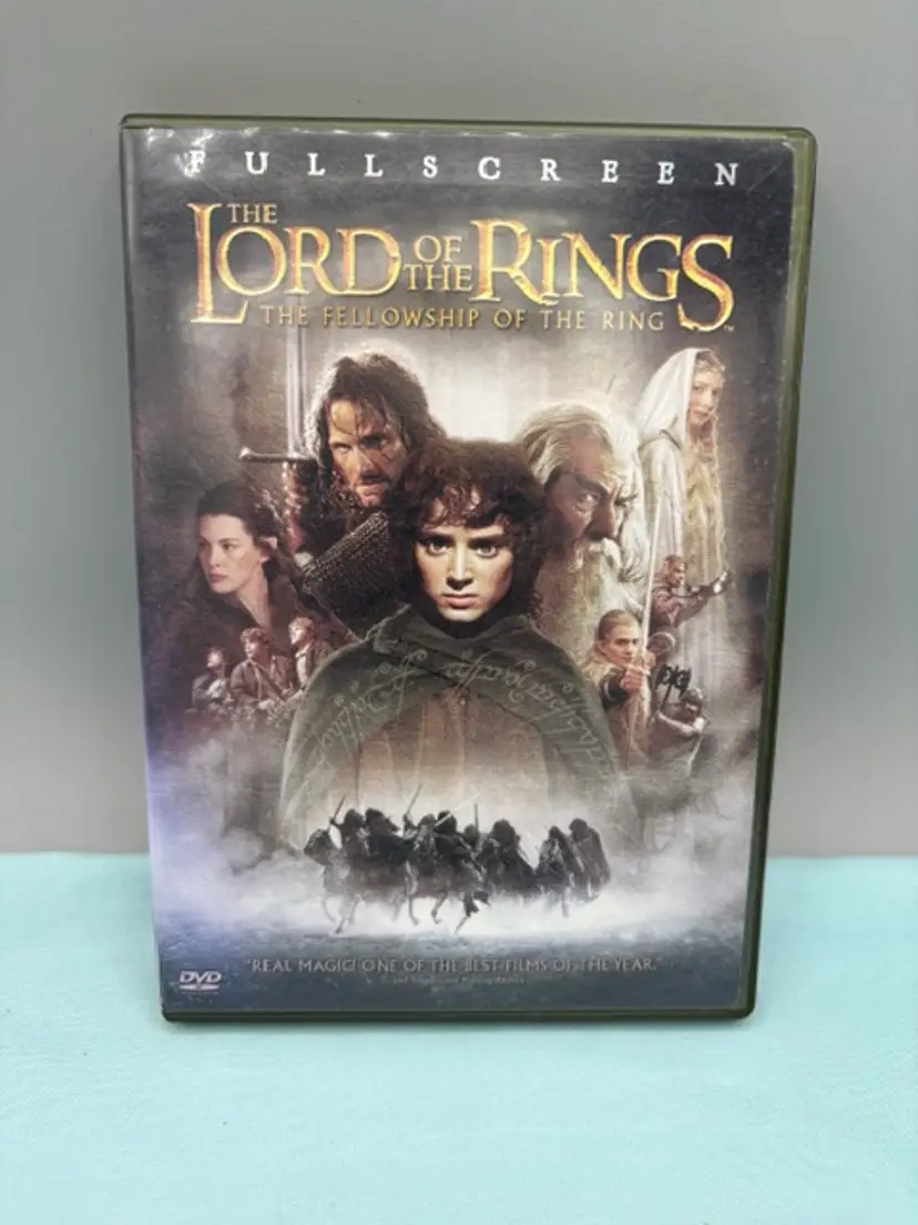 The Lord Of The Rings The Fellowship of The ring 2001 DVD..L-1