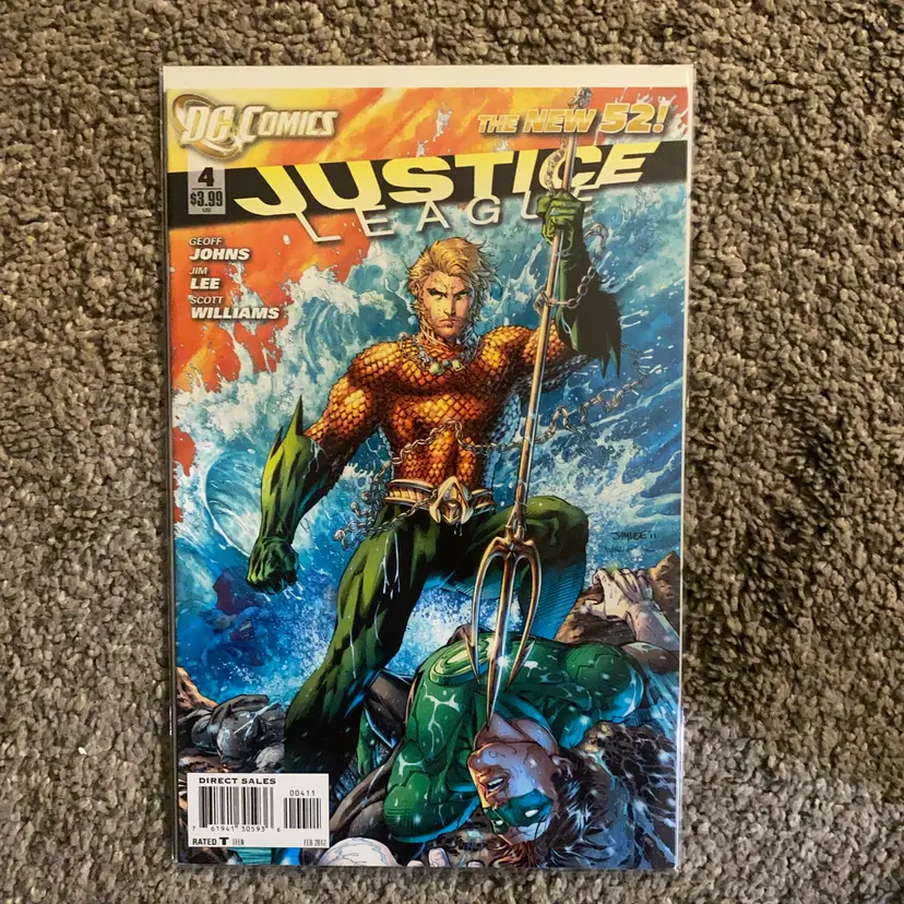 Justice league Issue 4 The New 52 February 2012