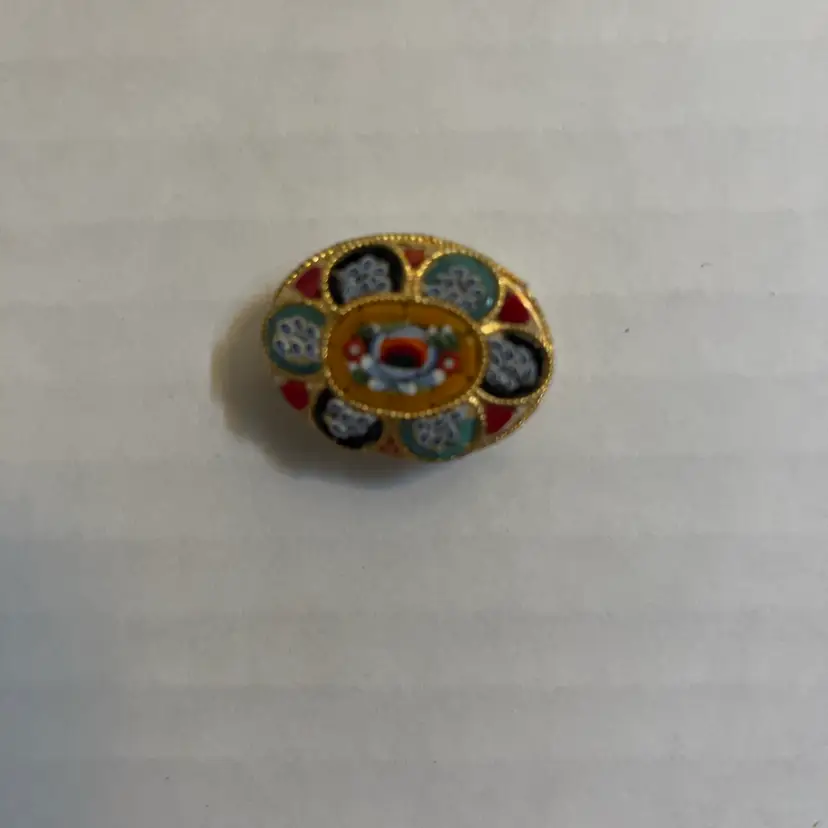 Beautiful Vintage Micro Mosaic Pin