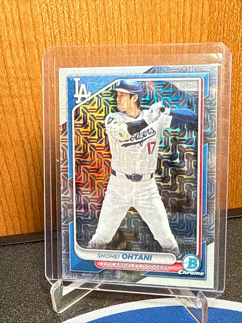 ShoHei Ohtani 2024 Bowman Chrome Mojo Refractor