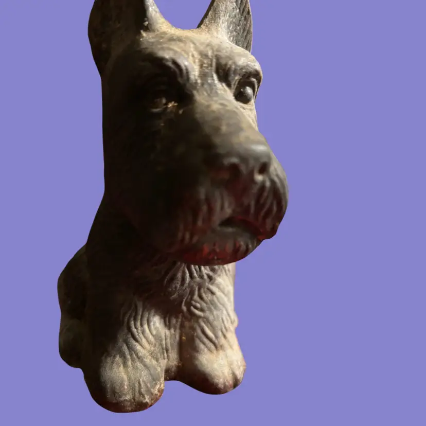 5.5” Scottie Metal Bank