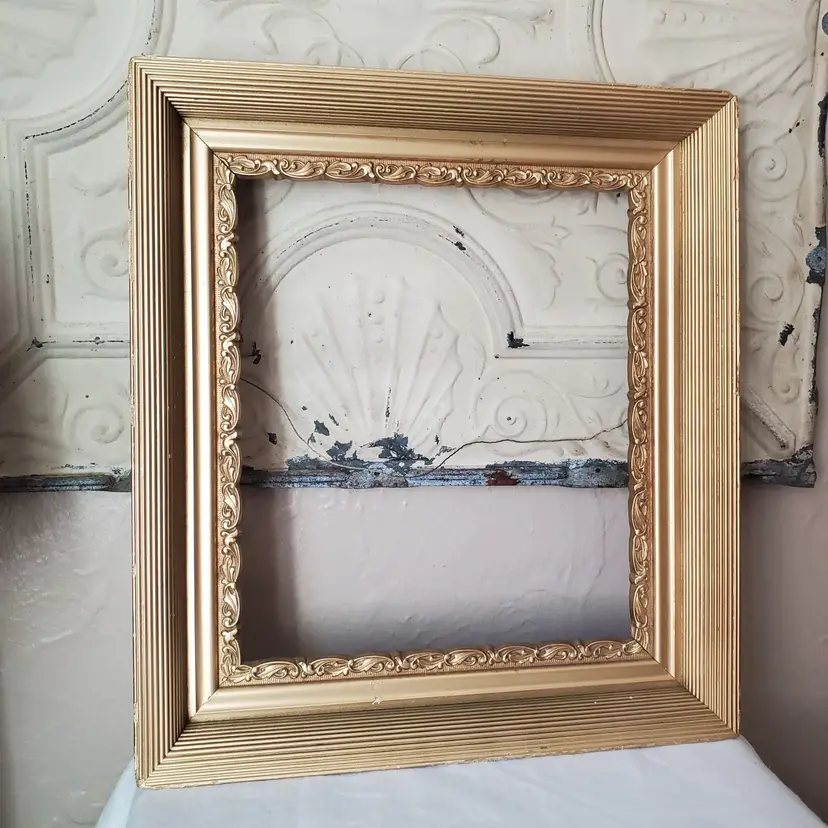 Ornate Gold Wood Frame