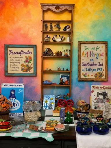 A Little Of Everything - Glass, Pottery, Smalls, Halloween, And Craft Supplies- SB $5 Or Less