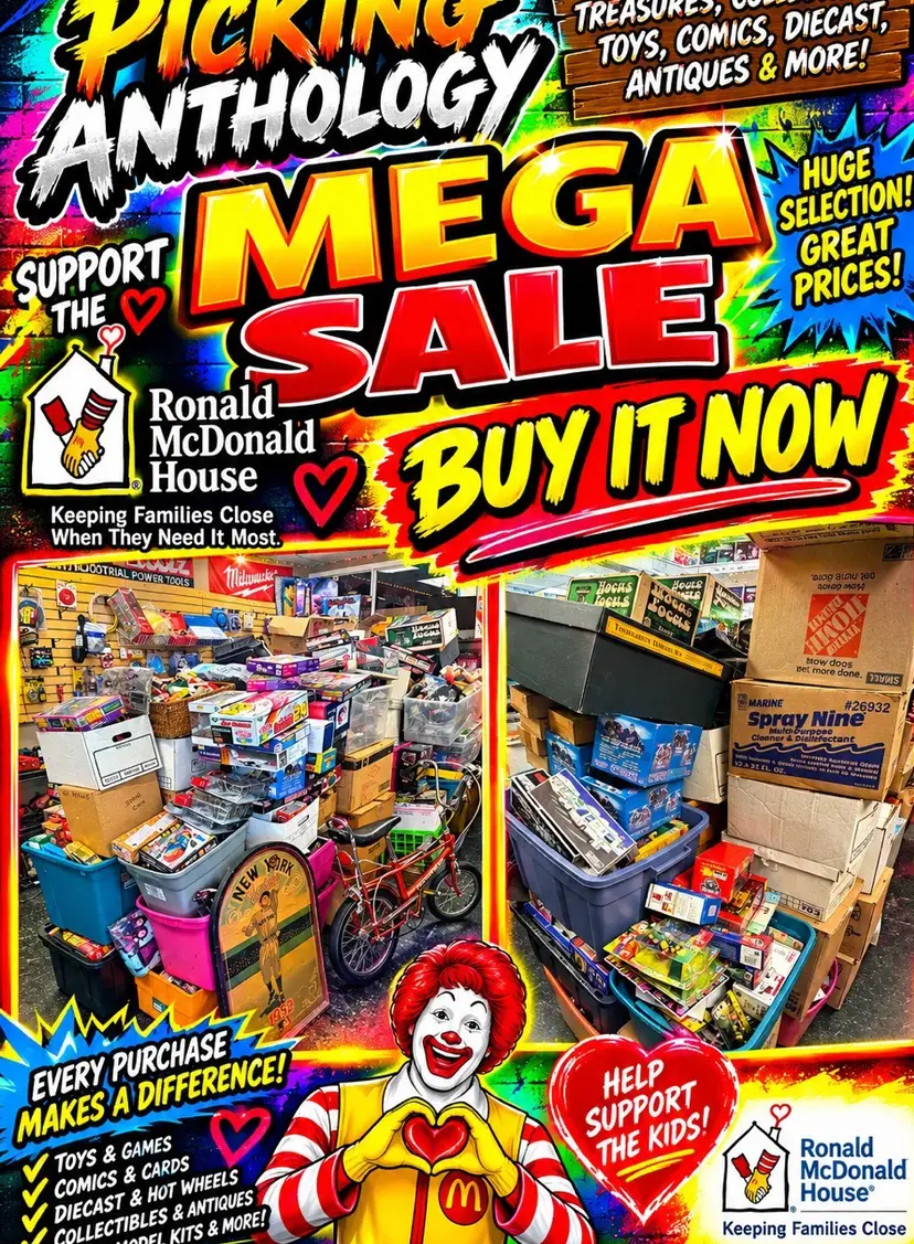 Mega Sale In Help Support Ronald Mcdonald House Charity