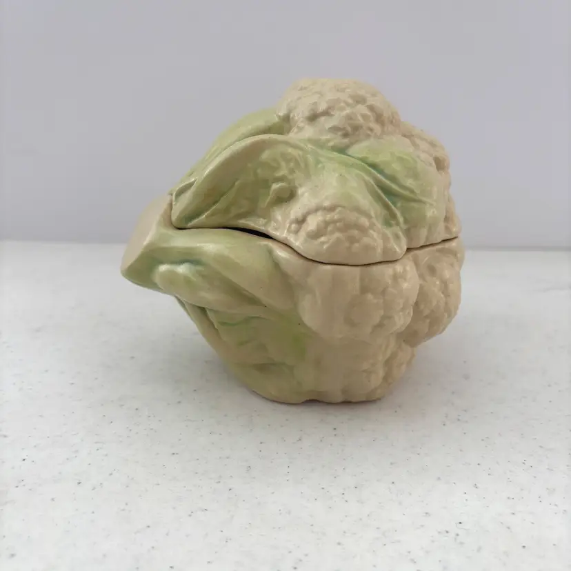 Patricia Garrett Farmhouse Cauliflower Bowl Country Novelty Vegetable Vintage