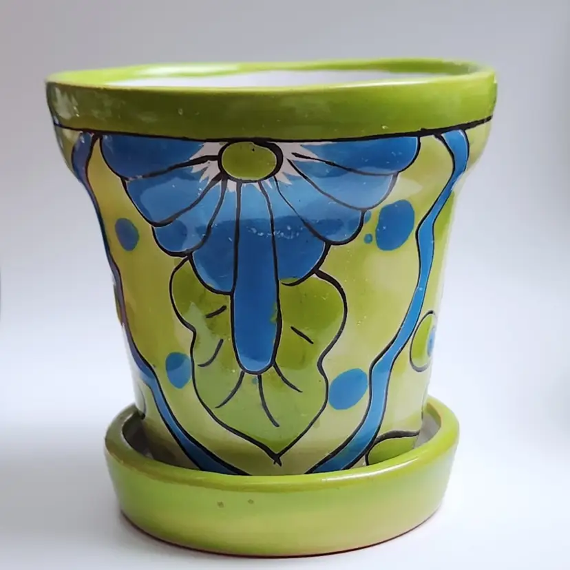 Mexican Planter with Liner Dish