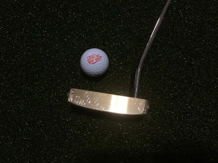 Grass Nuckles Brass Knuckles Brass Putter 35" | Like New | Original HC | Boutique Milled