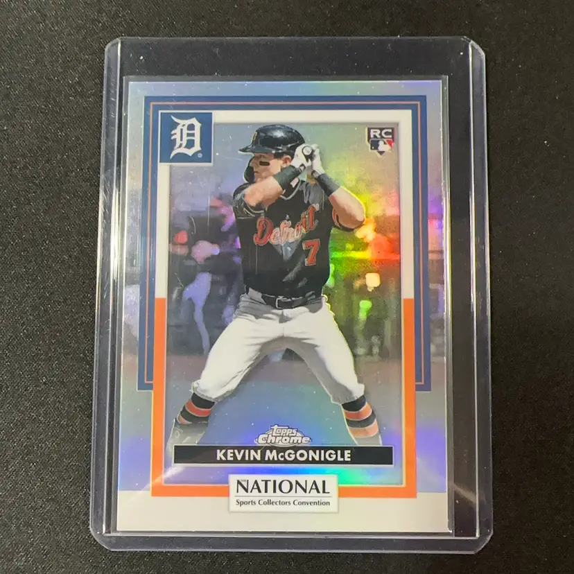 Kevin McGonigle 2026 Topps NSCC Exclusive Refractor RC Detroit Tigers