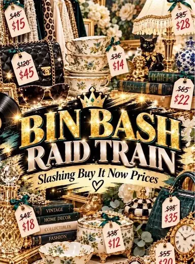 BIN BASH RAID TRAIN w/ BrownPaperPackages