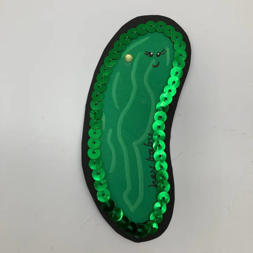 Bedazzled Pickle - Paper Pieced by ME