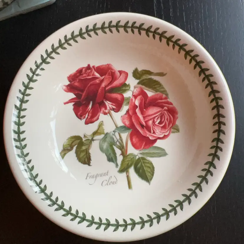Portmeirion Botanic Roses Round Pasta Bowl 8.5”