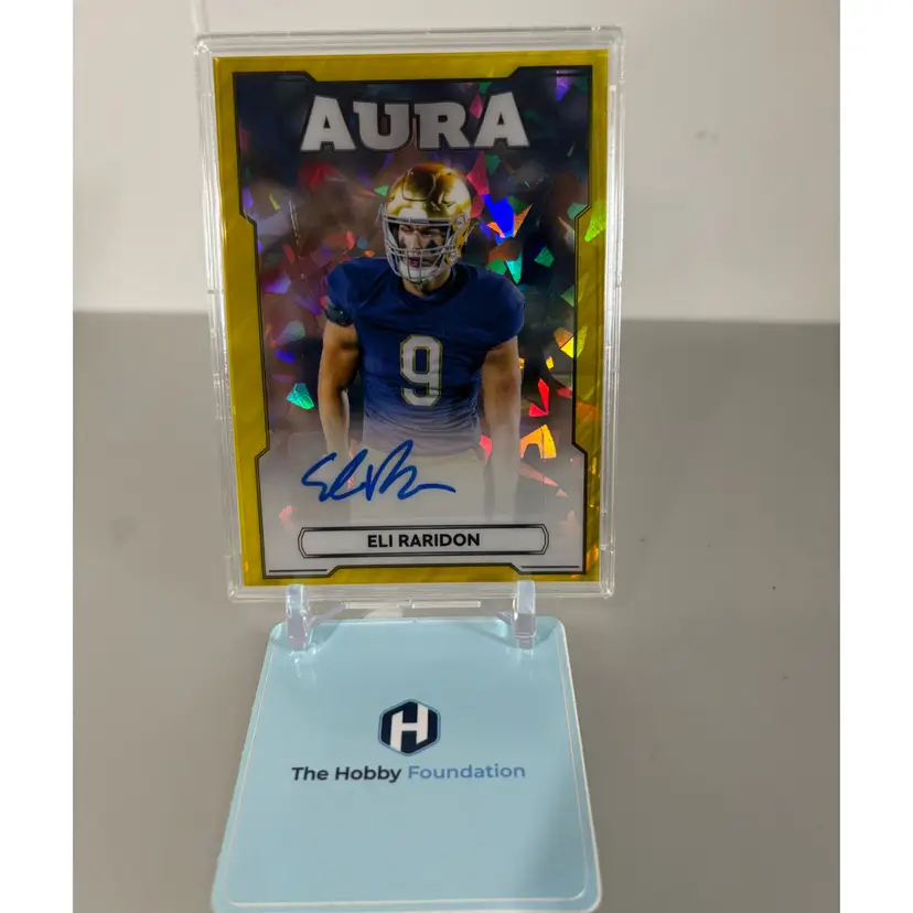Eli Raridon - 2026 Pulse Aura Auto /79 - Notre Dame Fighting Irish