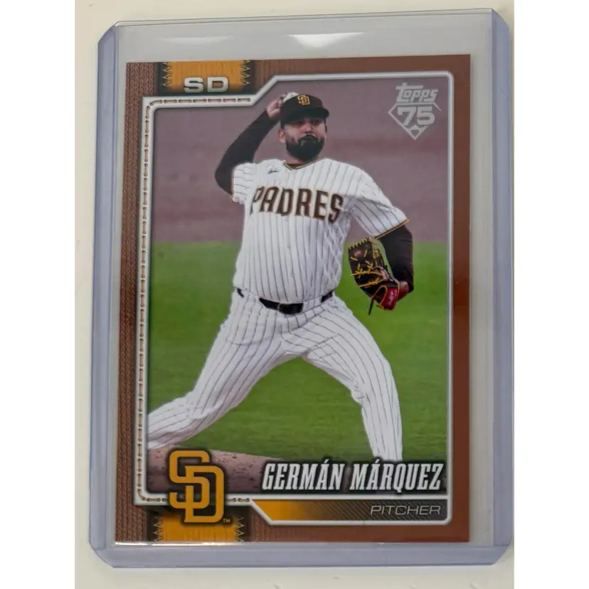 German Marquez Topps Gold /2026 San Diego Padres