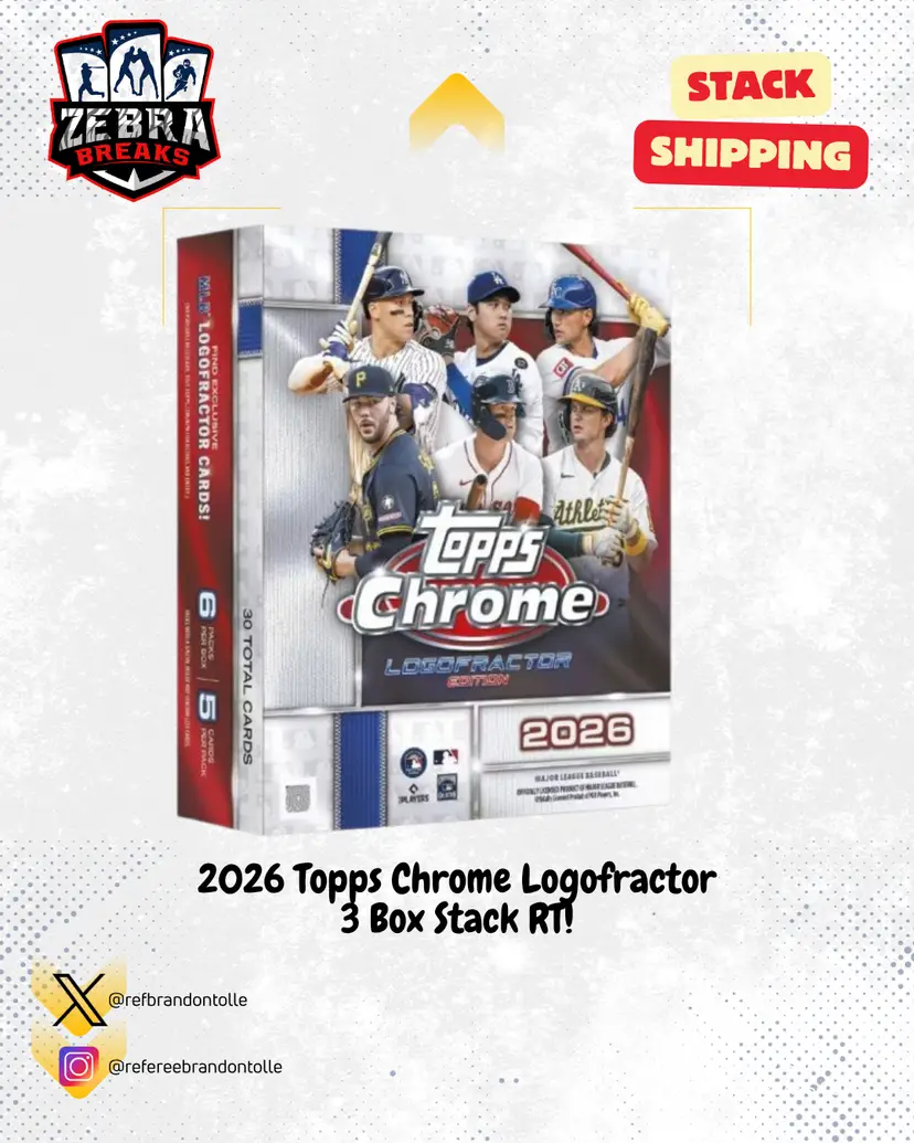 ZB 26341: 2026 Chrome Logofractor 3 Box Stack Rip