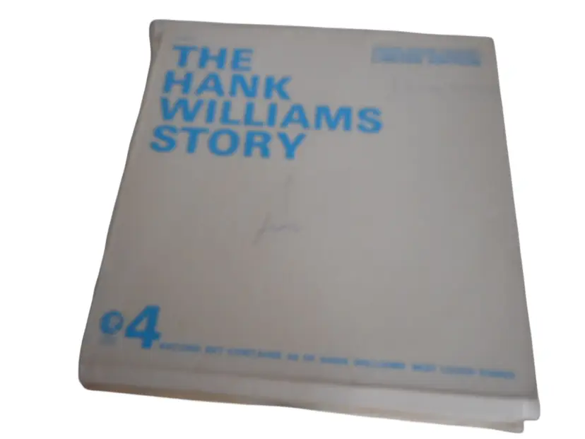 The Hank Williams Story Boxed Set Vinyl LP 4 Records Country Music Ltd Ed MGM