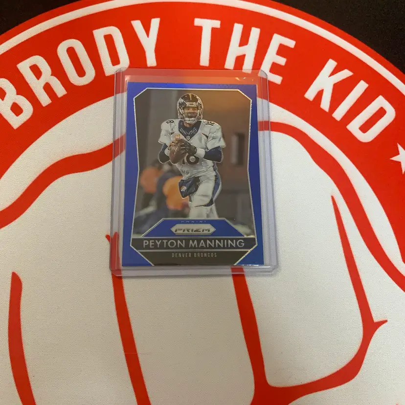2015 Panini Prizm Peyton Manning Blue SP