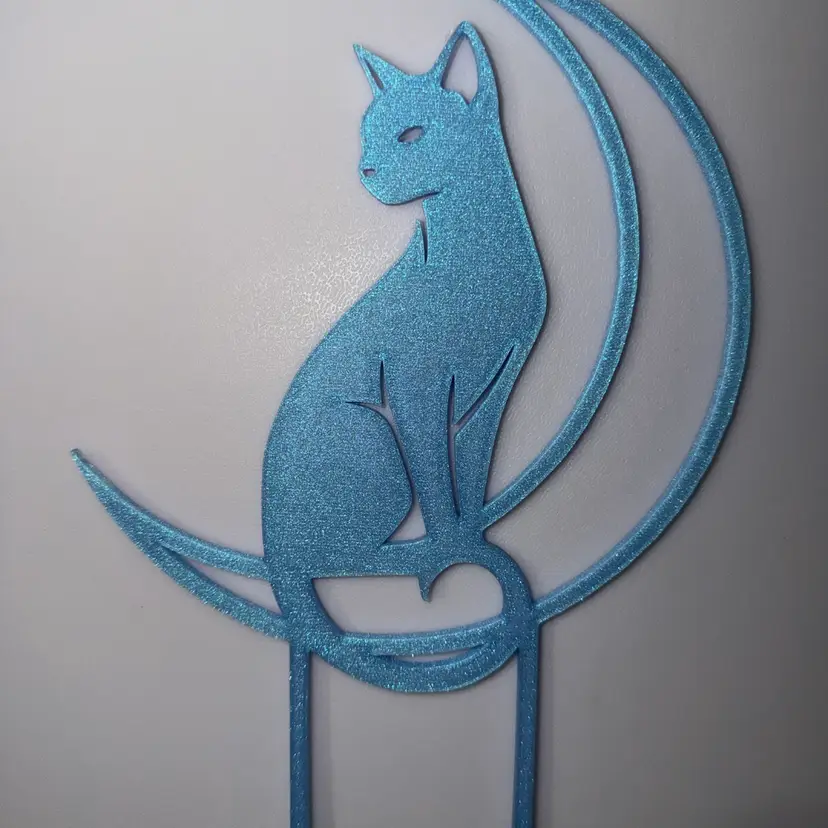 Moon kitty trellis