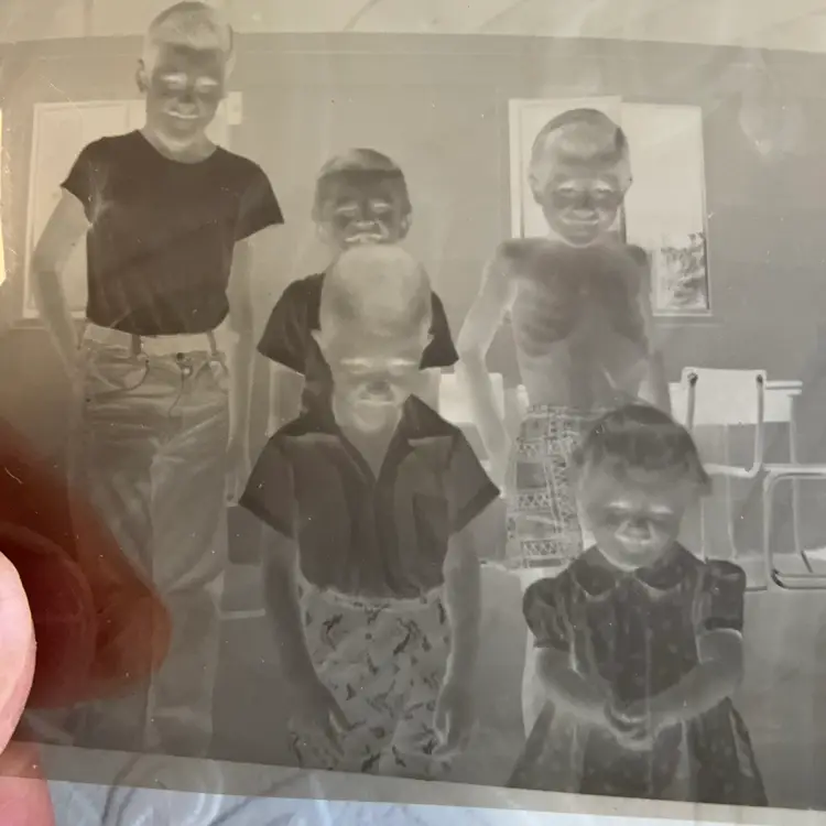 Vintage Large Format Negative (pack of 10) Babies and/or Kids