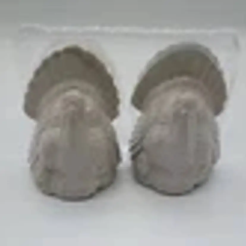 White Ceramic Stoneware Turkey Salt & Pepper Shakers w/ stoppers Autumn Fall Thanksgiving in original box