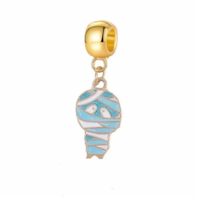 Scary Mummy Spooky Halloween European Charm - Holiday Limited Edition