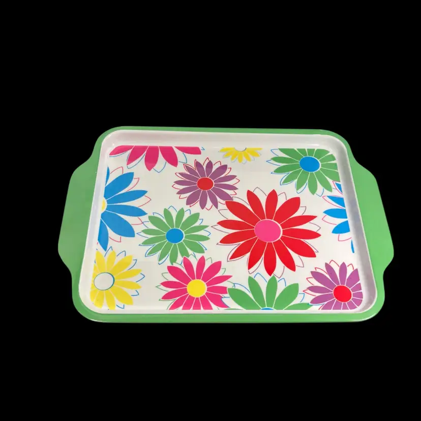Retro Inspired Serving Melamine Tray By Cynthia Rowley 2008 Target | 13.5”