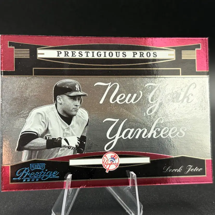 Derek Jeter 2005 Playoff Prestige Prestigious Pros 659/700